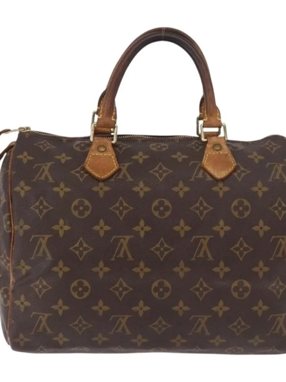 LOUIS VUITTON Monogram Speedy 30 Hand Bag M41526 LV Auth 187790
